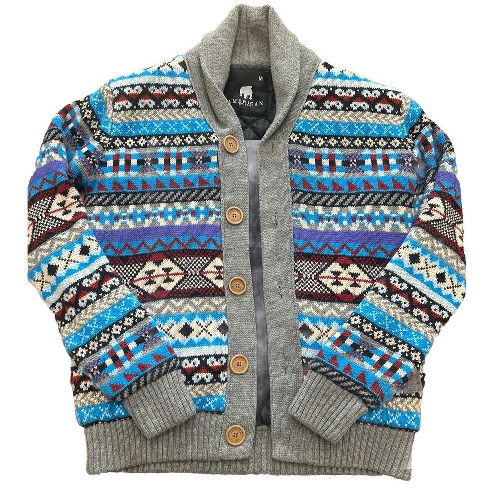 American Stitch Thermal Sherpa Jacket Medium